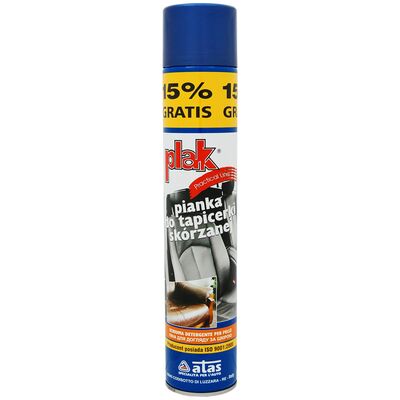 Pianka do czyszczenia tapicerki skórzanej spray 500 ml Plak
