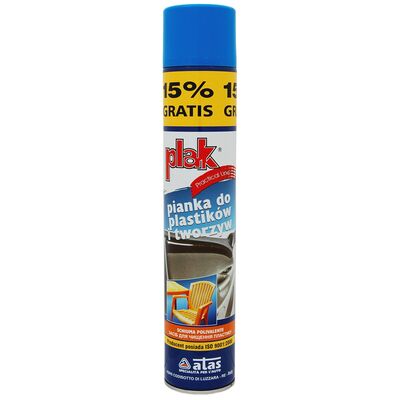 Pianka do plastików i tworzyw spray 500 ml Plak