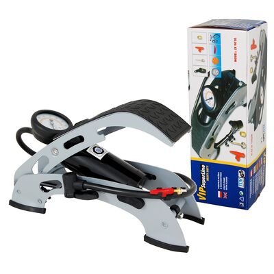 Pompka nożna z manometrem VIP Heavy Duty