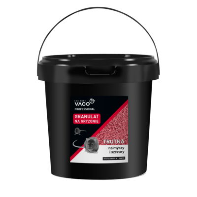 Granulat na myszy i szczury wiadro 3 kg Vaco Professional