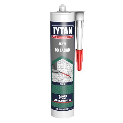 Akryl do fasad TYTAN PROFESSIONAL biały 280 ml