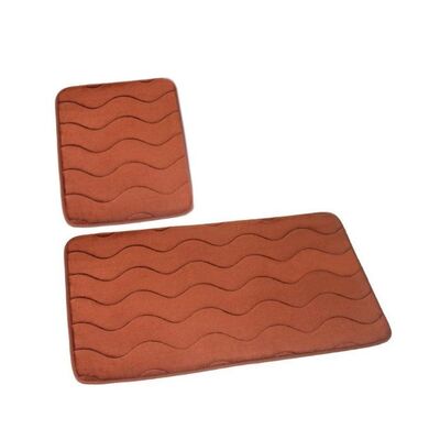 Dywanik łazienkowy SUMBA kpl 2 szt. 45x75+45x35 Euromat