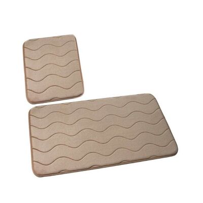 Dywanik łazienkowy SUMBA kpl 2 szt. 45x75+45x35 Euromat