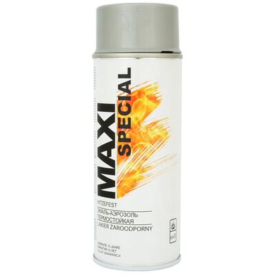 Lakier żaroodporny do 800°C MAXI SPECIAL srebrny 400 ml Motip