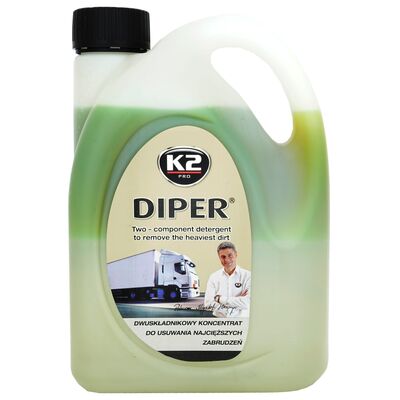 Dwuskładnikowy środek do mycia bezdotykowego DIPER 2 kg K2