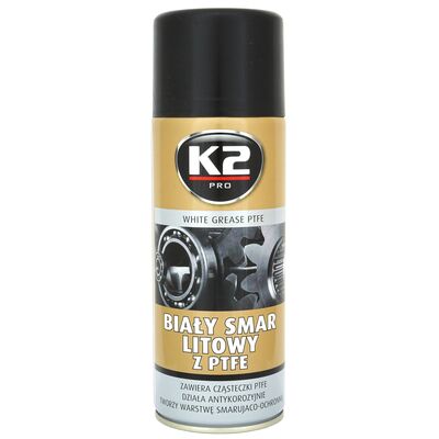 Smar biały z PTFE 400 ml K2