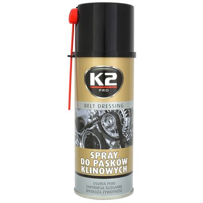 Spray do pasków klinowych 400 ml K2