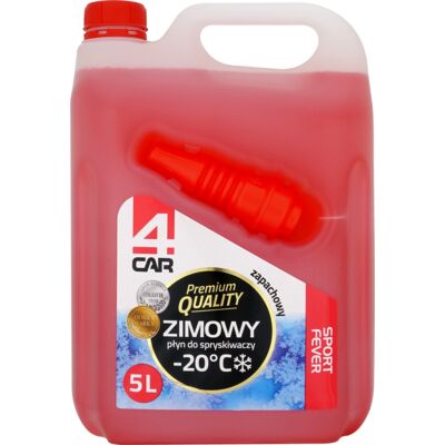 Płyn zimowy do spryskiwaczy -20°C Sport Fever 5 l Premium Quality 4Car