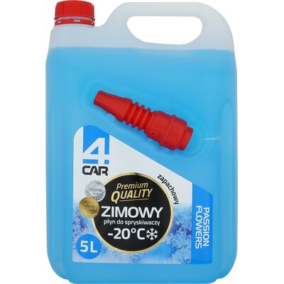Płyn zimowy do spryskiwaczy Passion Flowers 5 l 4Car Premium Quality