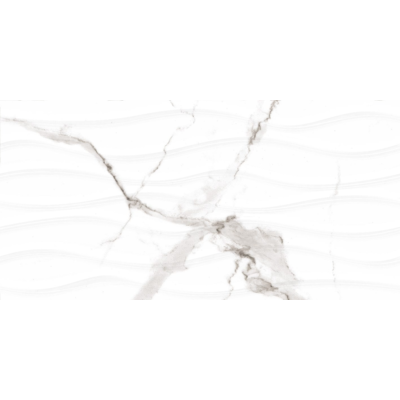 Płytka strukturalna Ontario Wavy White 30 x 60 (0,9) GLOSSY