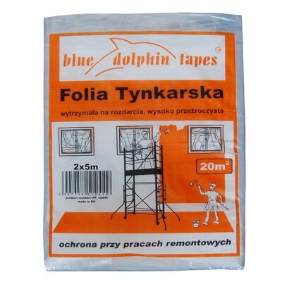 Folia tynkarska 2 x 5 m Blue Dolphin
