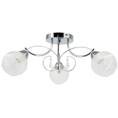 Oprawa oświetleniowa 3-płomienna E27 chrom 8964/3