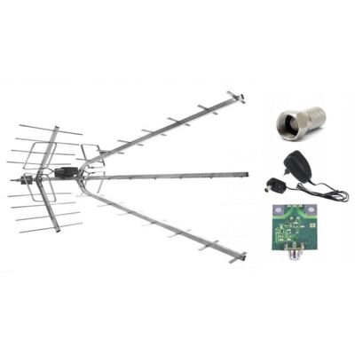 Antena kierunkowa ze wzmacniaczem LB-2100W COMBO LIBOX
