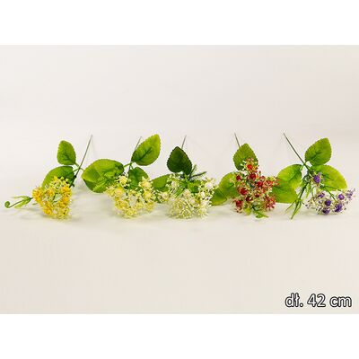 Gałązka ozdobna pojedyncza 42 cm