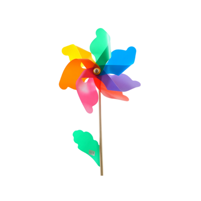 Wiatrak plastikowy 115 cm
