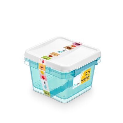 Pojemniki Arctic kwadrat set 2 x 3,0 l Orplast