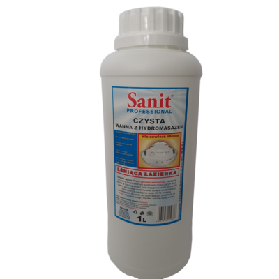 Środek czyszczący czysta wanna z hydromasażem 1 l SANIT