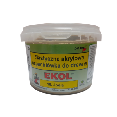 Elastyczna szpachlówka do drewna 1 kg Jodła EKOL
