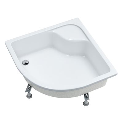 Brodzik półokrągły 90 x 90 x 41 cm