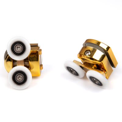 Rolki do kabin górne Z8 GOLD, złote Kerra