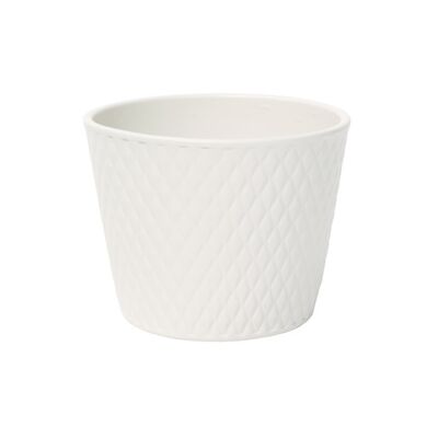 Osłonka ceramiczna harlekin 13 cm antyk CERMAX