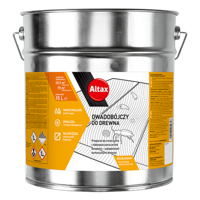 Owadobójczy do drewna 15 l Altax