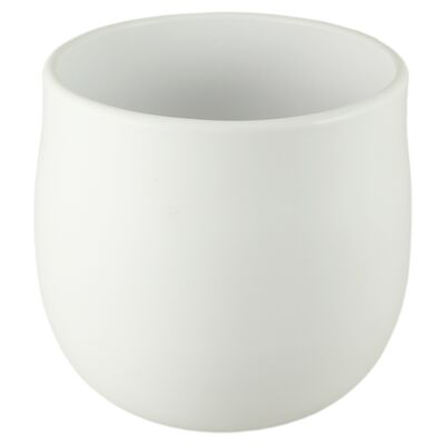 Osłonka ceramiczna 15 cm biała CERMAX