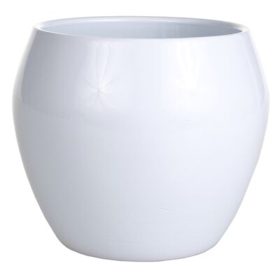 Osłonka ceramiczna 15 cm biała mat CERMAX