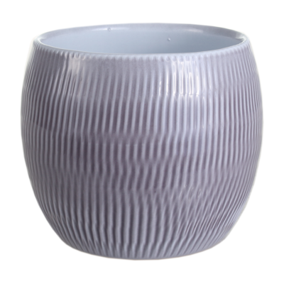 Osłonka ceramiczna 17 cm szary lazur CERMAX