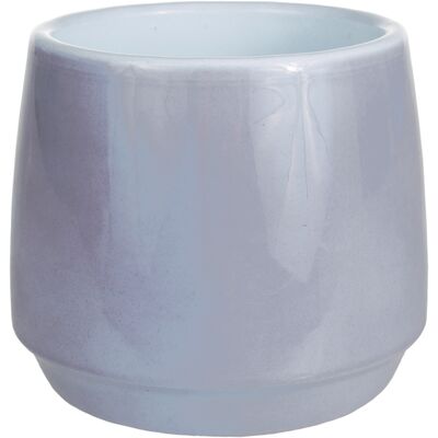 Osłonka ceramiczna 13 cm szary lazur CERMAX