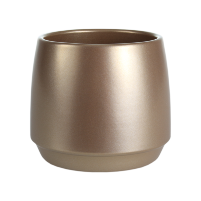 Osłonka ceramiczna 13 cm złoty perłowy CERMAX
