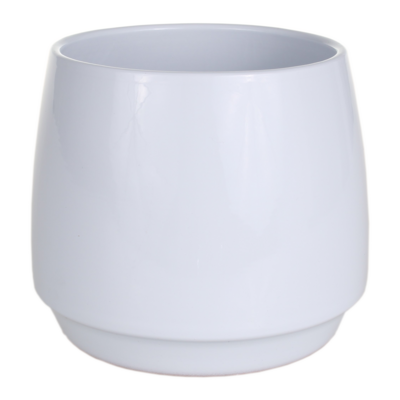 Osłonka ceramiczna 15 cm biała mat CERMAX