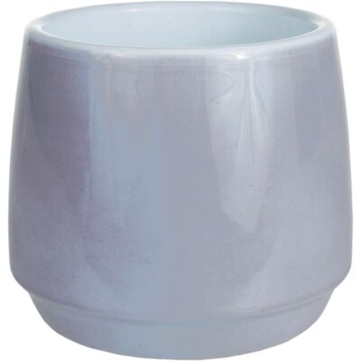 Osłonka ceramiczna 15 cm szary lazur CERMAX