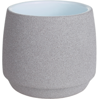 Osłonka ceramiczna 9 cm jasny grafit struktura CERMAX
