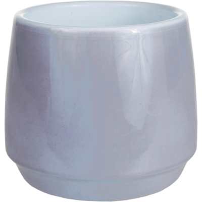 Osłonka ceramiczna 9 cm szary lazur CERMAX