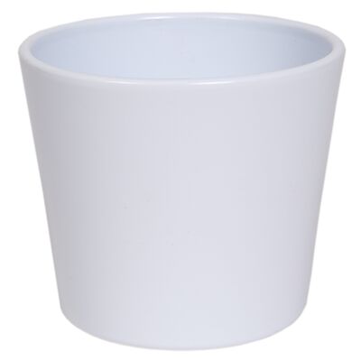 Osłonka ceramiczna 17 cm biała CERMAX