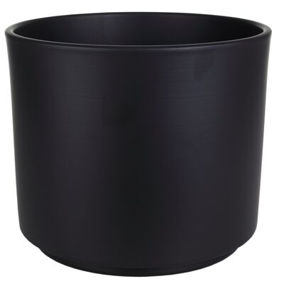 Osłonka cylinder ceramiczna 32 cm antracyt mat CERMAX