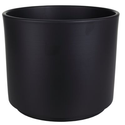 Osłonka cylinder ceramiczna 7 cm antracyt mat CERMAX