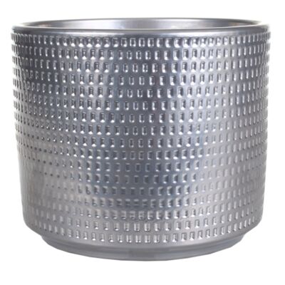 Osłonka ceramiczna cylinder calla 12,5 cm chrom Cermax