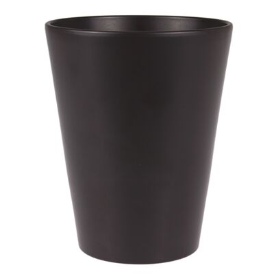 Osłonka storczyk calypso ceramiczna 13 cm antracyt CERMAX