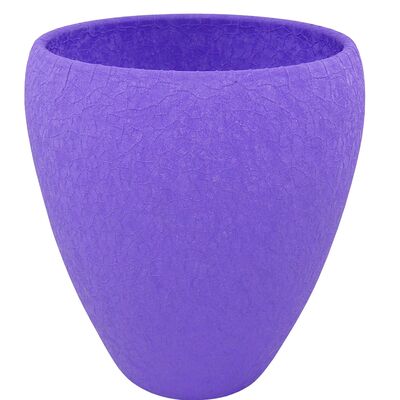 Osłonka storczyk lizard ceramiczna 14 cm fiolet CERMAX