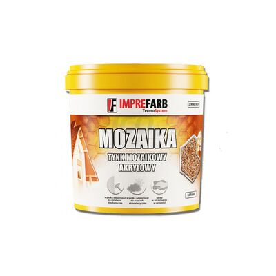Tynk mozaikowy 15 kg Imprefarb