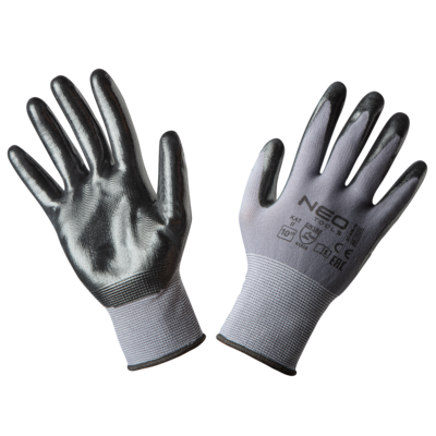 Rękawice robocze nylon pokryty nitrylem 4131X rozmiar 10