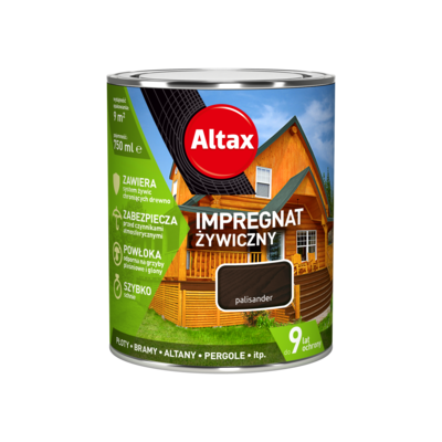 Impregnat żywiczny 0,75 l palisander Altax