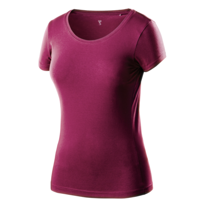 T-shirt damski bordowy rozmiar L