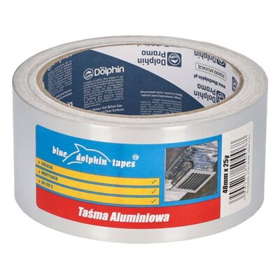 Taśma aluminiowa 48 mm x 25 yd Blue Dolphin
