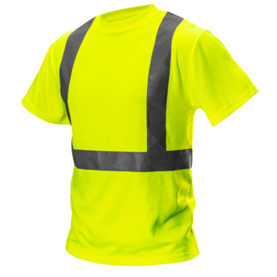 T-shirt ostrzegawczy żółty rozmiar S