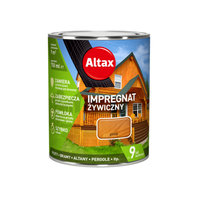 Impregnat żywiczny 0,75 l pinia Altax