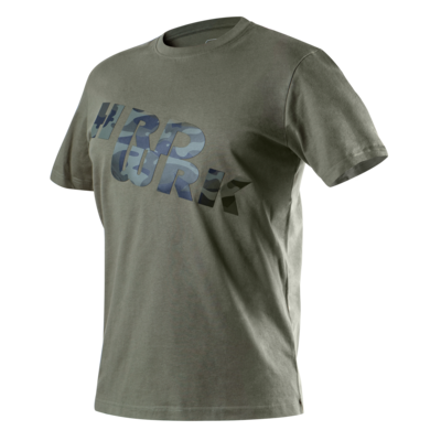 T-shirt roboczy oliwkowy CAMO rozmiar XL