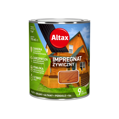 Impregnat żywiczny 0,75 l tik Altax